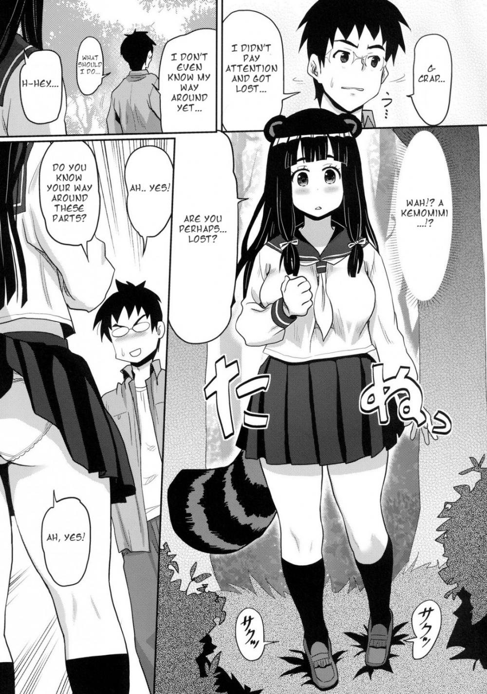 Hentai Manga Comic-Kemomimi! 5 ~Tanuki Musume Toujou Hen~-Read-4